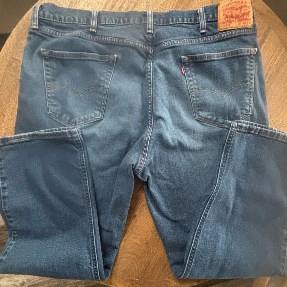 Levi's‎ 541 Athletic Fit Mens W42 L30 Jeans Light Wash Denim Jeans